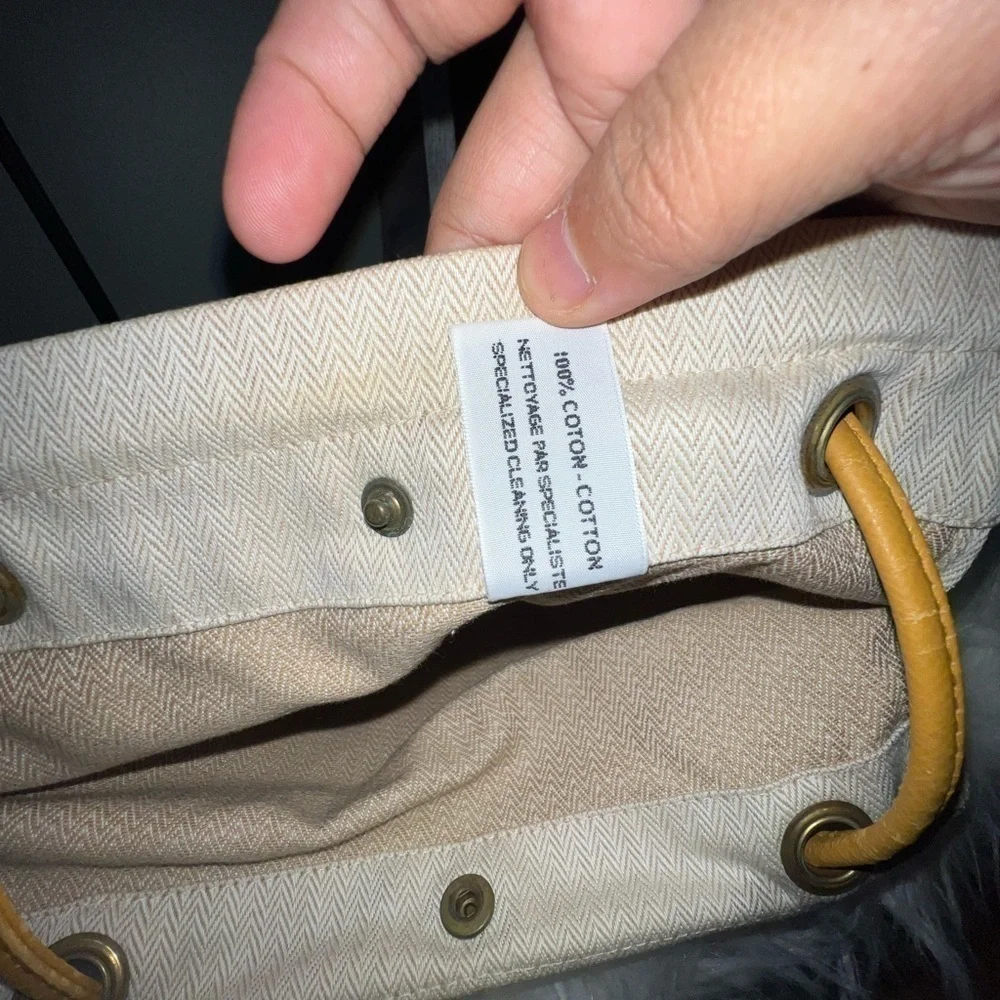 HERMES aline pm canvas bag